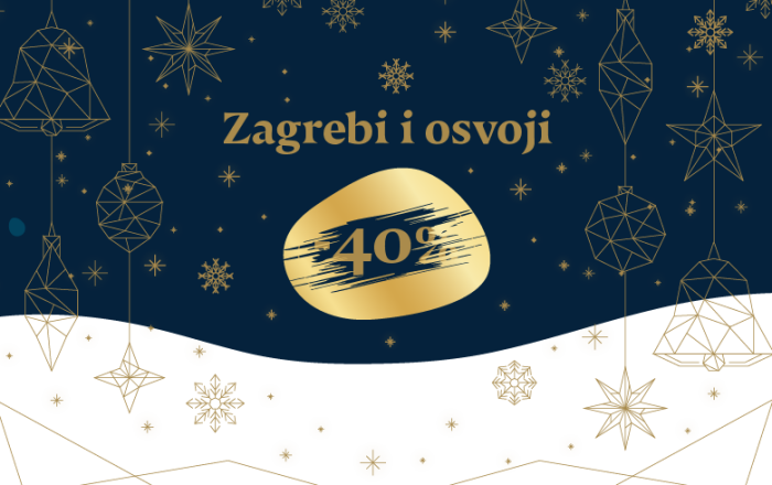 Zagrebi i osvoji 20%, 30% ili 40% popusta!